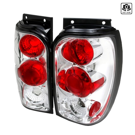 Spec-D Tuning 98-01 Ford Explorer Altezza Tail Light Chrome LT-EPOR98-TM
